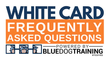 White Card by Blue Dog Training White Card by Blue Dog Training